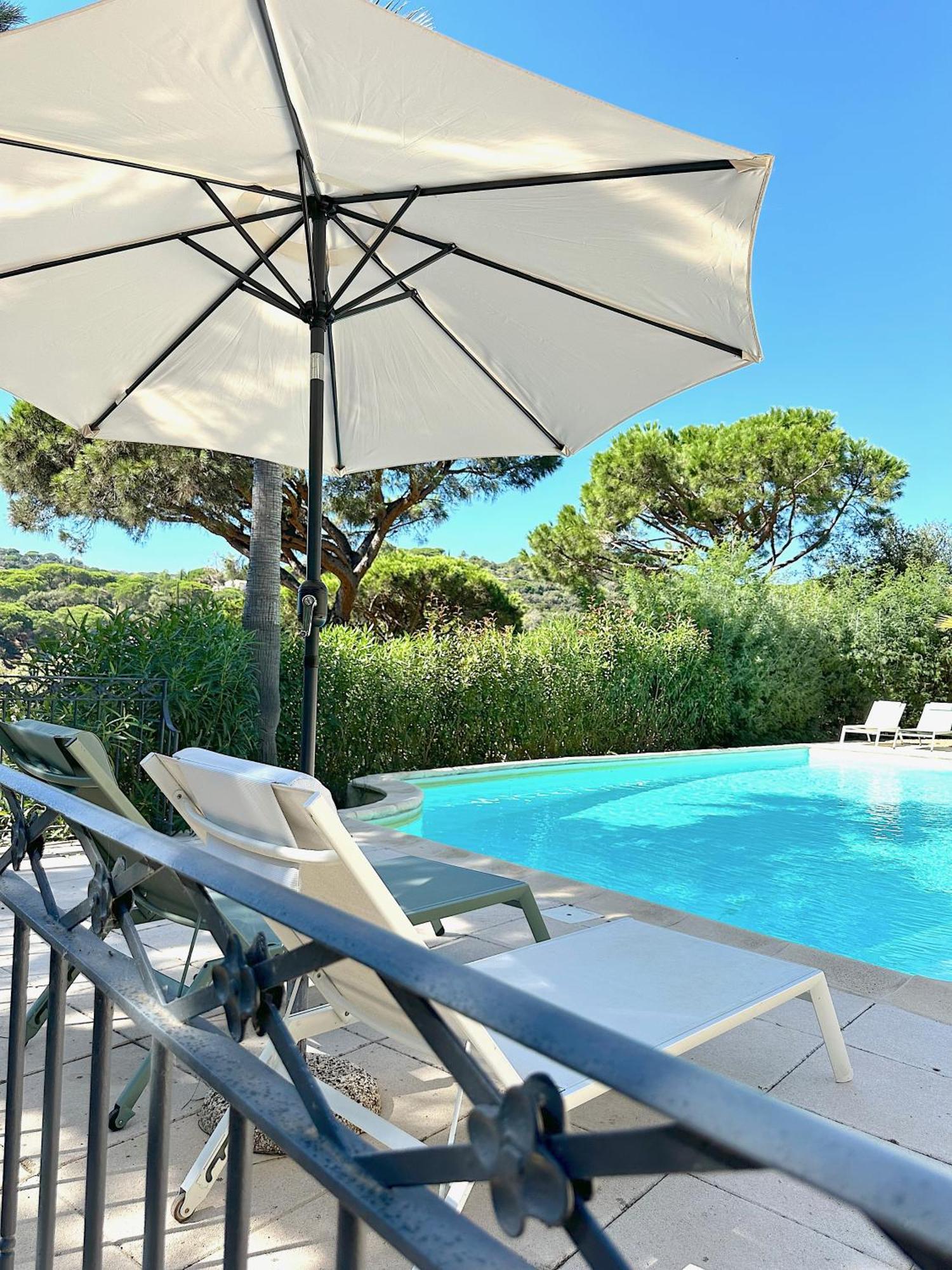 Villa Boca A Gigaro - Avec Vue Et Piscine Chauffee La Croix-Valmer Exterior foto